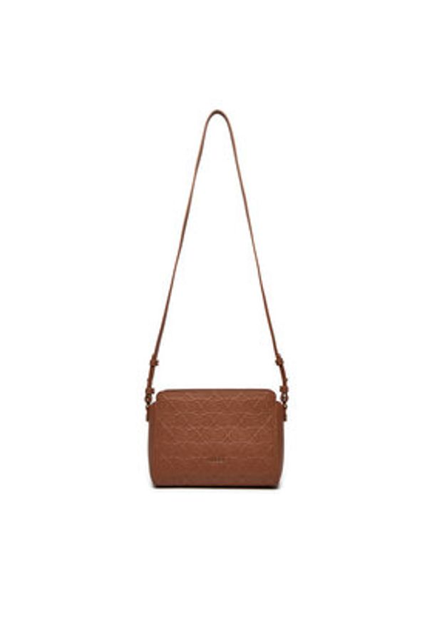 Liu Jo Torebka Ecs S Crossbody AF4256 E0538 Brązowy. Kolor: brązowy. Materiał: skórzane