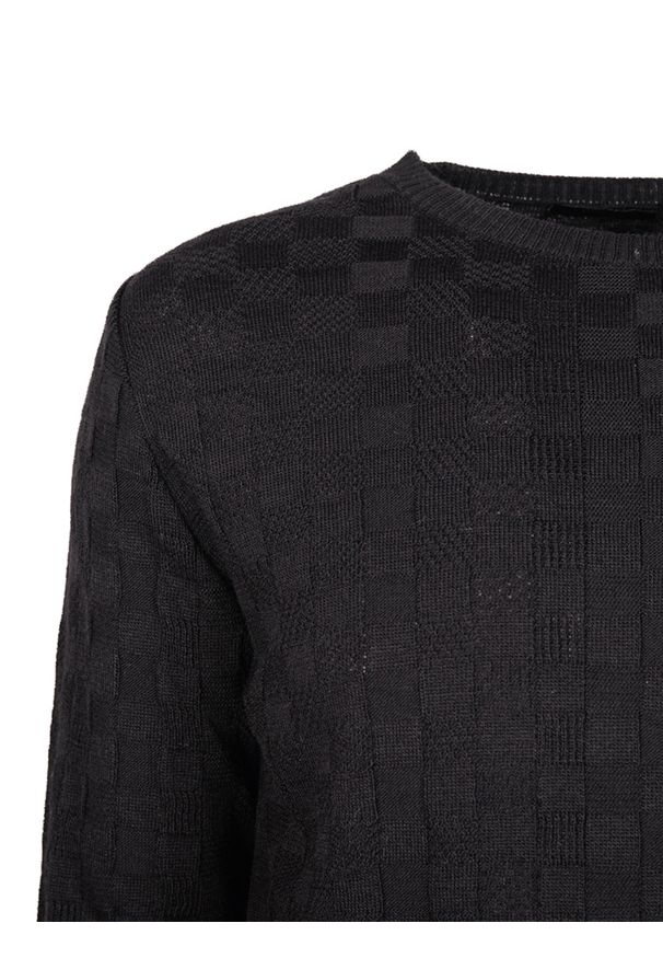 Xagon Man Sweter | WX 81205 | Mężczyzna | Czarny. Okazja: na co dzień. Kolor: czarny. Materiał: akryl, wełna. Styl: casual