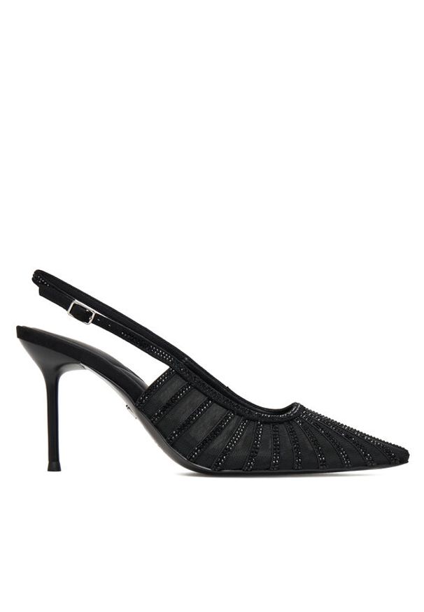 Aldo Sandały Eluse 14115130 Czarny. Kolor: czarny. Materiał: materiał