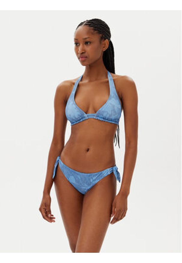 Chantelle Góra od bikini Easy Pop C22JQF Niebieski. Kolor: niebieski. Materiał: syntetyk