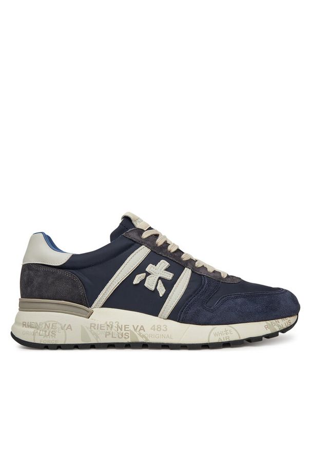 Sneakersy Premiata. Kolor: niebieski