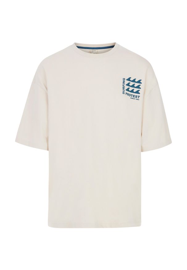 Protest - T-Shirt męski PROTEST PRTCode. Kolor: biały. Sport: turystyka piesza
