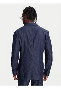 United Colors of Benetton - United Colors Of Benetton Marynarka 20QFUW01X Granatowy Regular Fit. Kolor: niebieski. Materiał: bawełna #2