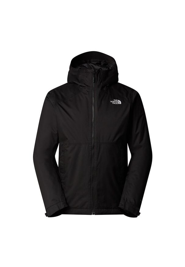 The North Face - Kurtka The Nort Face Millerton Insulated 0A3YFI4H01 - czarna. Typ kołnierza: kaptur. Kolor: czarny. Materiał: poliester, materiał, tkanina, syntetyk. Wzór: paski. Styl: klasyczny. Sport: turystyka piesza