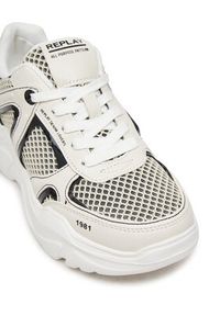 Replay - REPLAY Sneakersy GWS7Z .000.C0008S Biały. Kolor: biały. Materiał: materiał #5