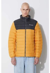 columbia - Columbia kurtka sportowa Powder Lite Jkt kolor pomarańczowy 1698001. Kolor: pomarańczowy. Materiał: syntetyk, materiał, puch. Technologia: Omni-Heat (Columbia) #1