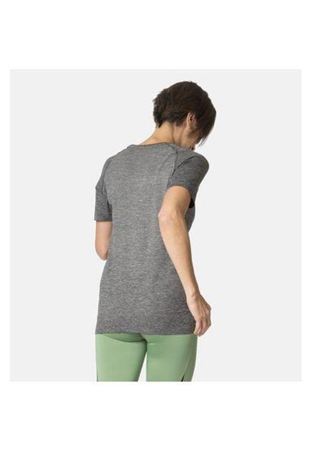 Koszulka tech. damska Odlo T-shirt crew neck s/s ESSENTIAL SEAMLESS. Kolor: szary