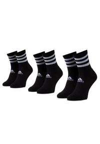 Adidas - Zestaw 3 par wysokich skarpet unisex adidas. Kolor: czarny #1