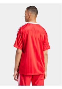 Adidas - adidas T-Shirt adicolor IM9458 Czerwony Loose Fit. Kolor: czerwony. Materiał: syntetyk #4