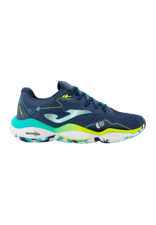 Buty tenisowe męskie Joma Smash Men clay. Kolor: wielokolorowy, niebieski. Sport: tenis