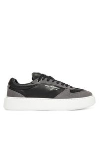 Karl Lagerfeld - KARL LAGERFELD Sneakersy KL52235 Czarny. Kolor: czarny. Materiał: skóra