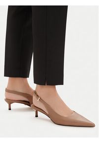 Gino Rossi - GINO ROSSI Czółenka EO-LT765-91 Beżowy. Kolor: beżowy. Materiał: skóra #7