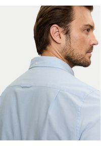 GANT - Gant Koszula 3000202 Błękitny Slim Fit. Kolor: niebieski. Materiał: bawełna #3