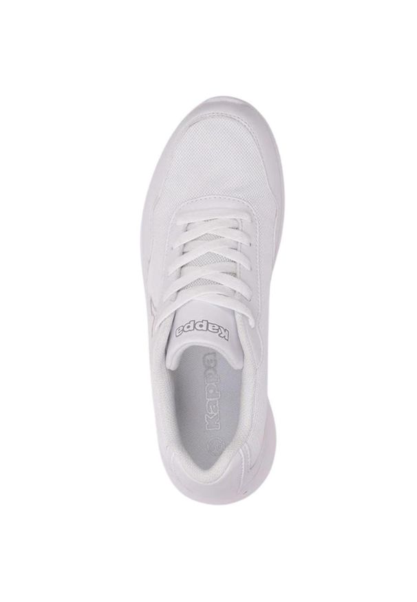 Buty Kappa Follow OC. Zapięcie: sznurówki. Kolor: biały. Materiał: tkanina, materiał. Szerokość cholewki: normalna. Sport: turystyka piesza