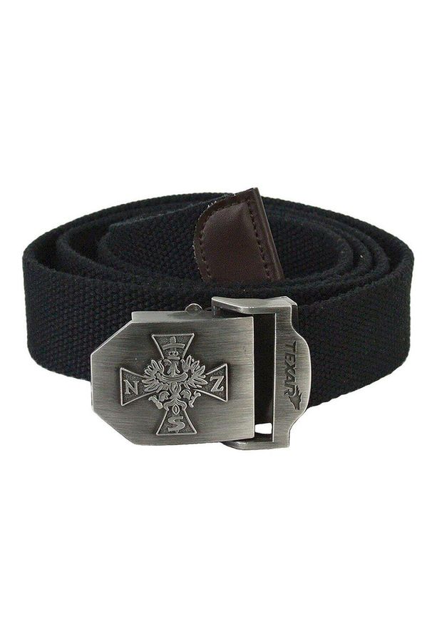 Texar - Pasek parciany NSZ. Kolor: czarny. Sezon: lato. Sport: turystyka piesza