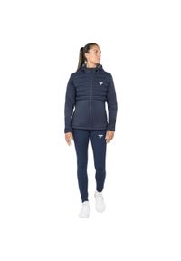 TECNIFIBRE - Damska kurtka puchowa Tecnifibre Bombshell Pro. Kolor: niebieski. Materiał: puch. Styl: sportowy #2