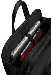 Samsonite 147142 1041 17.3'' PRO-DLX 6 czarny. Kolor: czarny. Materiał: skóra, materiał. Wzór: kolorowy. Styl: elegancki, biznesowy #4