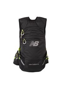Plecak New Balance LAB31001THW – czarny. Kolor: czarny. Materiał: nylon, poliester. Styl: sportowy