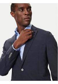 Michael Kors Marynarka MK0SB01003 Granatowy Slim Fit. Kolor: niebieski. Materiał: syntetyk #5