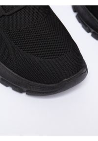 Big-Star - Sneakersy męskie czarne NN174467 906. Kolor: czarny. Materiał: jeans, dresówka. Szerokość cholewki: normalna. Sport: fitness, wspinaczka #4