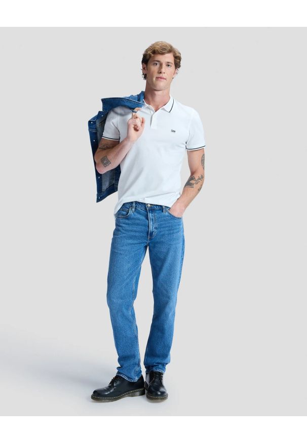 Lee - MESKIE SPODNIE LEE WEST BLUE BEAM 112368702