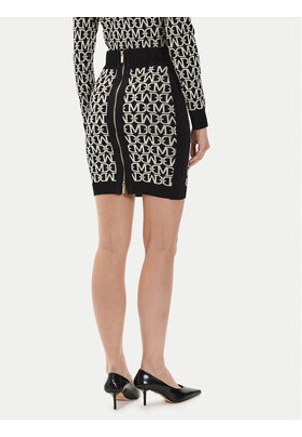 Marciano Guess Spódnica ołówkowa 4YGD17 5036Z Czarny Slim Fit. Kolor: czarny. Materiał: wiskoza