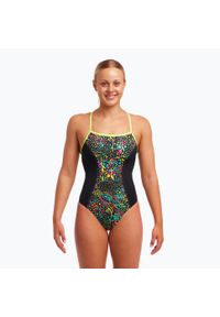 FUNKITA - Strój pływacki jednoczęściowy damski Funkita Bond Girl One Piece. Kolor: wielokolorowy, czarny