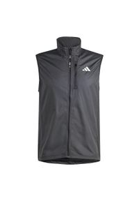 Bezrękawnik Sportowy Męski Adidas Own The Run. Kolor: czarny. Materiał: materiał. Długość rękawa: bez rękawów. Sport: bieganie