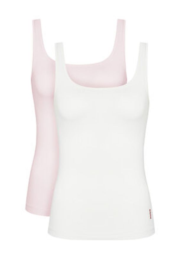 Hugo - HUGO Komplet topów 50545717 Różowy Slim Fit. Kolor: różowy. Materiał: bawełna