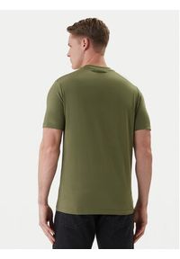 Karl Lagerfeld - KARL LAGERFELD T-Shirt 755036 562221 Zielony Loose Fit. Typ kołnierza: dekolt w karo. Kolor: zielony. Materiał: bawełna #3