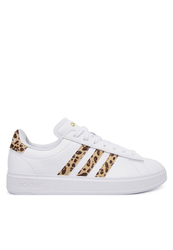 Adidas - adidas Sneakersy Grand Court 2.0 ID2994 Biały. Kolor: biały. Materiał: skóra