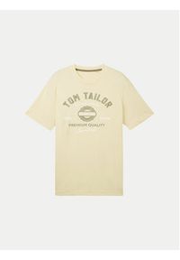 Tom Tailor T-Shirt 1037735 Żółty Regular Fit. Kolor: żółty. Materiał: bawełna #5