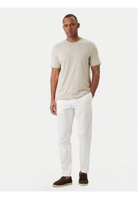 JOOP! T-Shirt Victormanuel 30101945 Beżowy Regular Fit. Kolor: beżowy. Materiał: bawełna #4