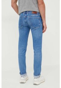 Pepe Jeans jeansy męskie kolor niebieski. Kolor: niebieski #2