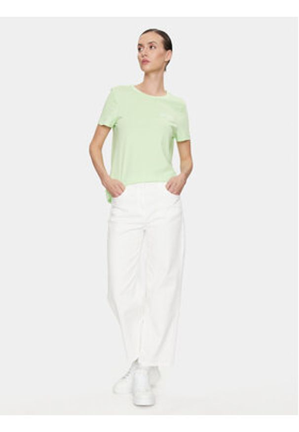 Vero Moda T-Shirt Odessa 10308688 Zielony Regular Fit. Kolor: zielony. Materiał: bawełna