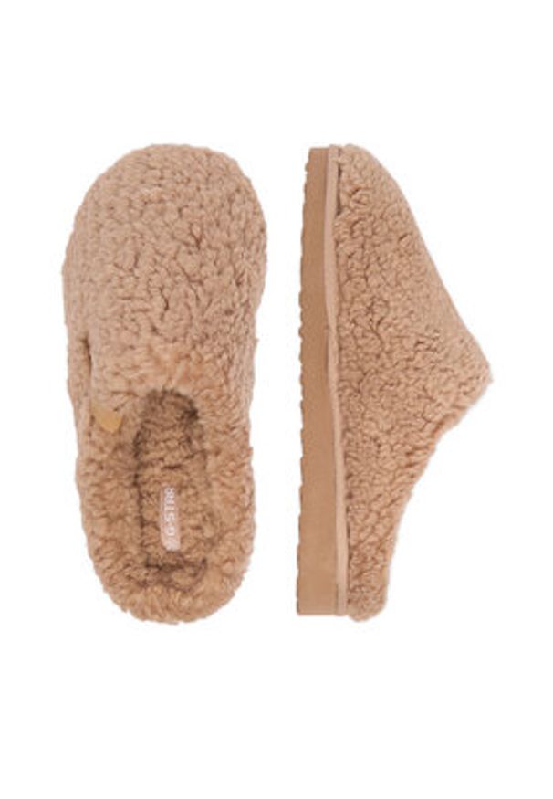 G-Star RAW - G-Star Raw Kapcie CEO-WSS21714-01 Brązowy. Kolor: brązowy. Materiał: materiał