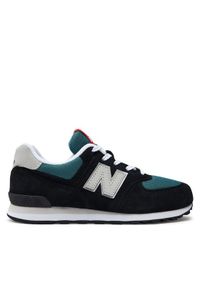 New Balance Sneakersy GC574MGH Czarny. Kolor: czarny. Materiał: skóra. Model: New Balance 574