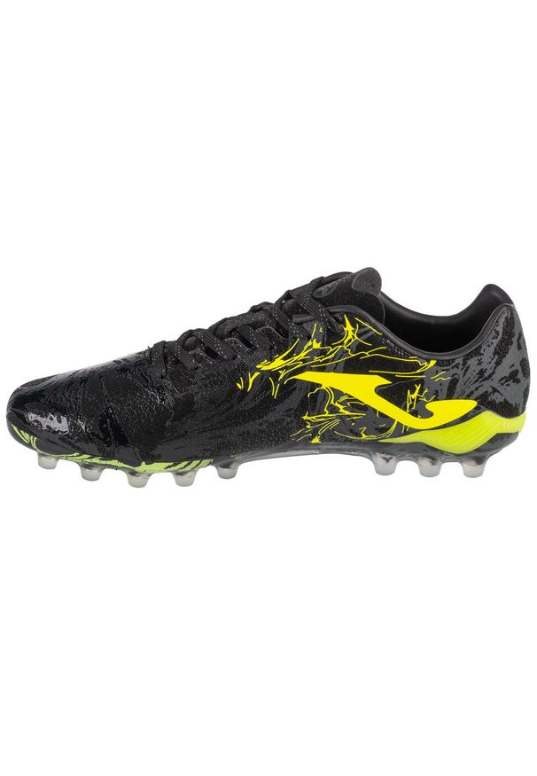 Joma - Buty piłkarskie korki męskie, Super Copa 24 SUPW AG. Kolor: czarny, żółty, wielokolorowy. Materiał: materiał, tkanina, syntetyk. Sport: piłka nożna