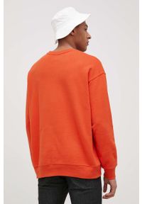 Levi's® - Levi's Bluza bawełniana męska kolor pomarańczowy gładka. Okazja: na spotkanie biznesowe. Kolor: pomarańczowy. Materiał: bawełna. Wzór: gładki. Styl: biznesowy #4