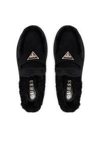 Guess Klapki FLFBRI ESU06 Czarny. Kolor: czarny. Materiał: skóra, zamsz #5