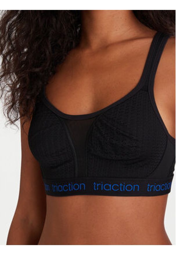 Triumph Biustonosz sportowy Triaction Energy Lite 10224865 Czarny. Kolor: czarny. Materiał: syntetyk