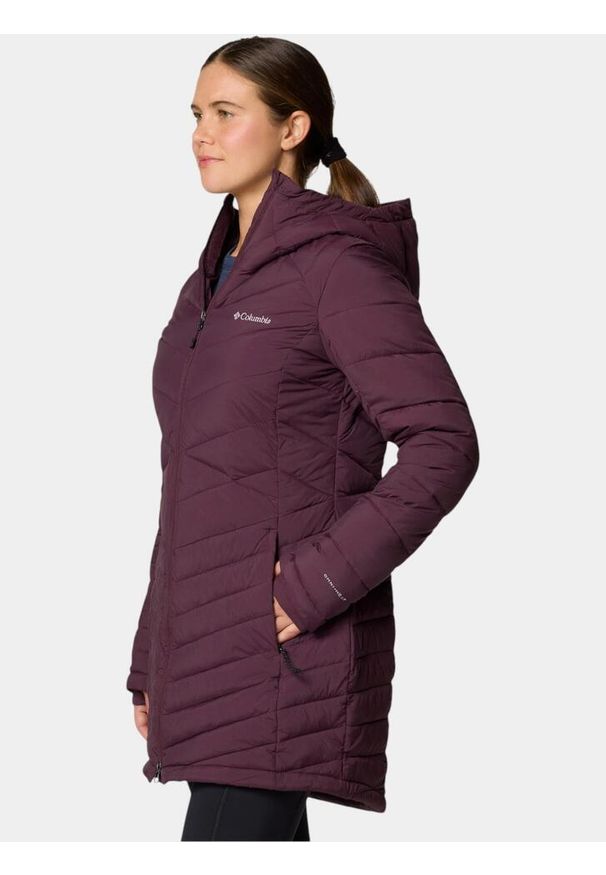 columbia - Kurtka Zimowa Damska Columbia Joy Peak II Mid. Kolor: czerwony. Technologia: Omni-Heat (Columbia). Sezon: zima. Sport: turystyka piesza