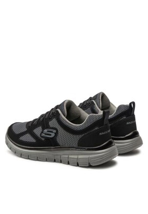 skechers - Skechers Sneakersy Skechers Burns Agoura Czarny. Kolor: czarny. Materiał: materiał