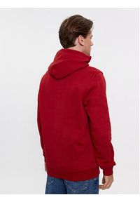 Tommy Jeans Bluza Linear Logo DM0DM17985 Czerwony Regular Fit. Kolor: czerwony. Materiał: bawełna