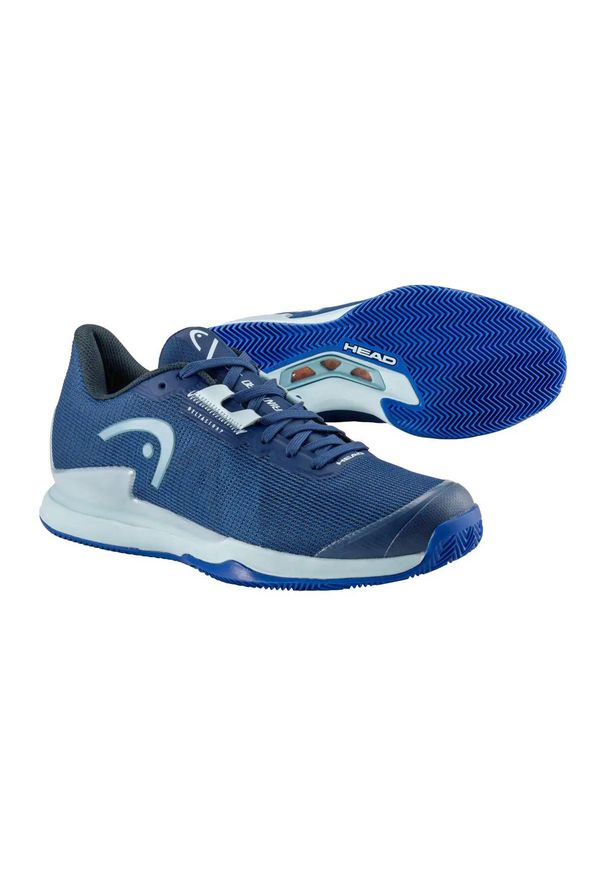 Buty tenisowe damskie Head Sprint Pro 3.5 Clay Women. Kolor: niebieski. Sport: bieganie, tenis