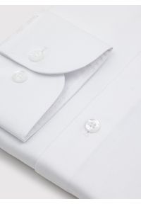 Pako Lorente - PAKO LORENTE - Biała koszula męska z bawełny. Kolor: czarny, biały. Materiał: bawełna. Długość rękawa: długi rękaw. Długość: długie #2