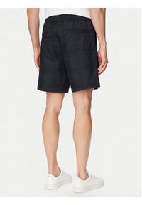 BOSS Szorty materiałowe Sandrew 50559371 Granatowy Regular Fit. Kolor: niebieski. Materiał: bawełna #4