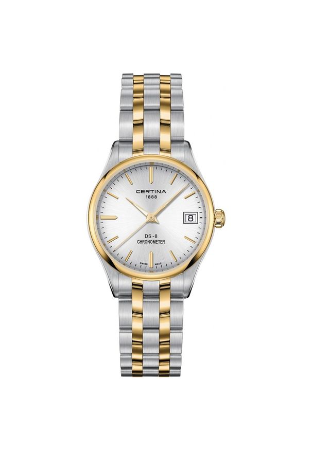 CERTINA RABAT ZEGAREK DS-8 LADY COSC CHRONOMETER C033.251.22.031.00. Materiał: skóra. Styl: wakacyjny, klasyczny