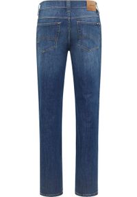 Mustang - Męskie Spodnie Jeansowe MUSTANG Tramper Straight Denim Blue 1015516 5000 882 #5