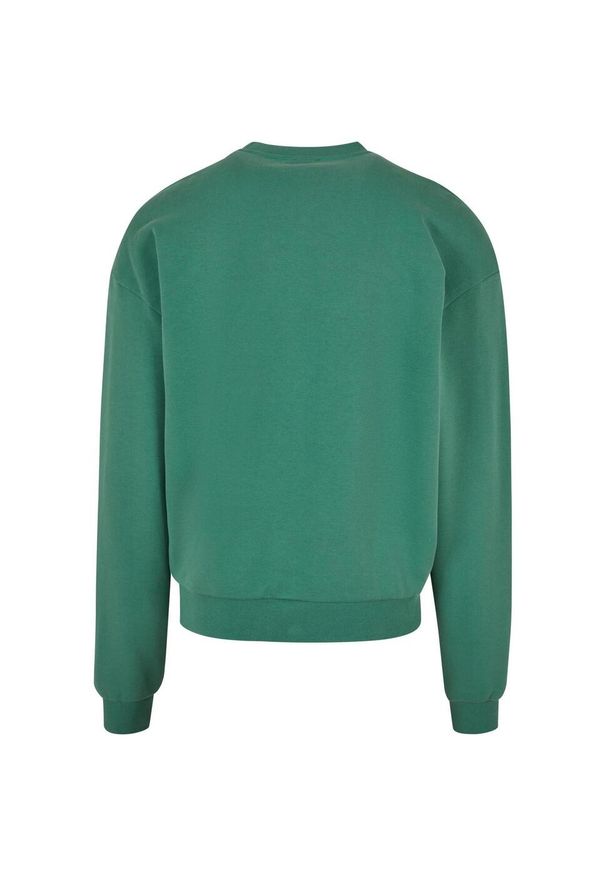 Urban Classics - Bluza Męska Ultra Heavy Crew Neck. Kolor: zielony